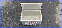 7 Up Vintage Metal(Best Offer) Cooler Ice Chest with Lid, Side Handles