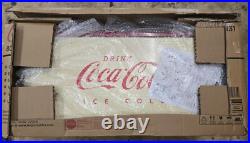 80 QT Cream and Red Coca-Cola Cooler CP 98131 80 QT Cream and Red Coca-Cola Cooler CP 98131