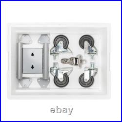 80 QT Rolling Cooler Cart Ice Chest for Outdoor Patio Deck Party Portable Party