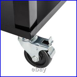 80 QT Rolling Cooler Cart Ice Chest for Outdoor Patio Deck Party Portable Party