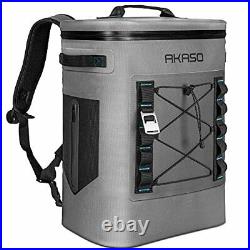 AKASO Backpack Cooler Insulated 20L Waterproof Keeps Cool&Warm 72 Hours with