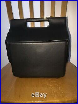 ALEXANDER WANG X MAGNUM Black Leather Gold Mirror Cooler Handbag Purse NEW