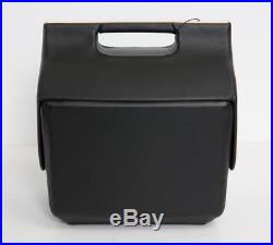 ALEXANDER WANG X MAGNUM Black Leather Gold Mirror Cooler Handbag Purse NEW $995