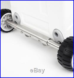 Adjustable Cooler Single Axle Wheel for Yeti Tundra 35-160 Stainless Steel