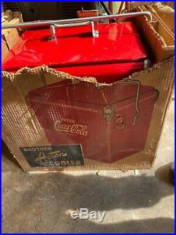 Antique 1950s Coca Cola cooler by Acton