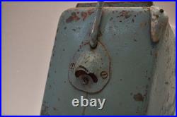 Antique Coca-Cola Cooler Box 1940s Metal Ice Chest Embossed Drink Coca-Cola Logo