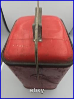 Antique Magikooler Metal Ice Chest galvanized Rare 1950s Great Condition