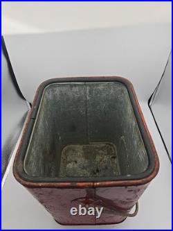Antique Magikooler Metal Ice Chest galvanized Rare 1950s Great Condition