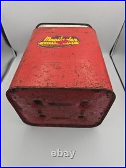 Antique Magikooler Metal Ice Chest galvanized Rare 1950s Great Condition