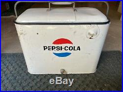 Antique/Vintage Pepsi Metal Cooler