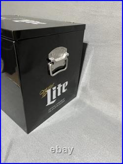 Atlanta Falcons Football Miller Lite Metal Cooler Ice Chest Tailgate Man Cave