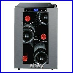 Avanti 6 Bottle Thermoelectric Wine Cooler with Slide-Out Shelves