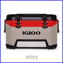 BMX 52 Quart Cooler with Cool Riser Technology, Fish Ruler, and Tie-Down Poin