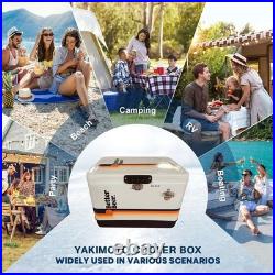 Better Beer 54Qt Vintage Cooler Heavy Duty, Insulated, with Drain & Bottle Opener