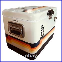 Better Beer 54Qt Vintage Cooler Heavy Duty, Insulated, with Drain & Bottle Opener