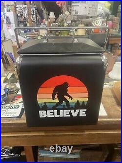 Bigfoot Metal Cooler NEW- Bottle Opener On Side Small