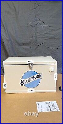 Blue Moon Brewing Metal Ice Chest/Cooler
