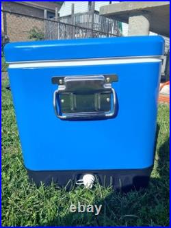 Brand New Bud Light 54 Quart Stainless Steel Hard Cooler Metal Latch