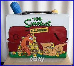 C Lemon Simpsons Japan Rare Cc Set Cooler Lunchbox Metal