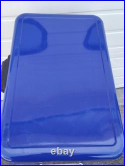 COLEMAN MACK 100 Years Steel-Belted COOLER 6150 6155 Blue 54 Quart 24x16x16Metal