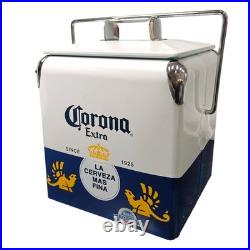 CORONA Classic Metal 14-Quart Ice Chest, Beer & Beverage Storage & Insulation