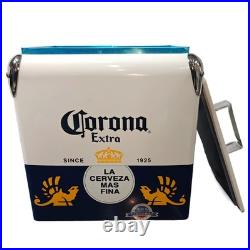 CORONA Classic Metal 14-Quart Ice Chest, Beer & Beverage Storage & Insulation