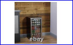 Can Bottle Beverage Wine Center Cooler Refrigerator Interior Light 120 Cans