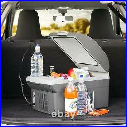 Car Cooler Mini Fridge Warmer Truck Electric Refrigerator 12V 14 Liter Portable