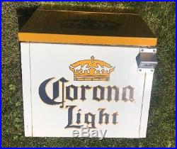 Cerveza Corona Beer Metal Ice Chest Cooler with Bottle Opener