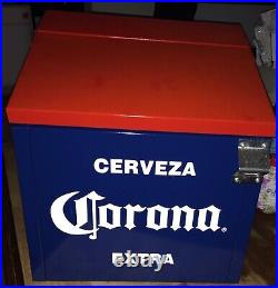 Cerveza, Corona Extra metal cooler