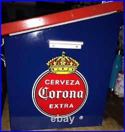 Cerveza, Corona Extra metal cooler