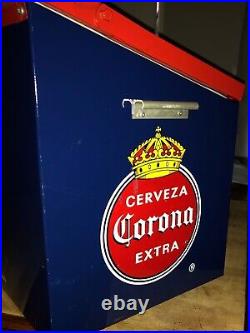 Cerveza, Corona Extra metal cooler