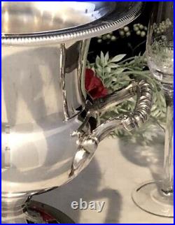 Champagne Bucket Vintage Silver Plated Wine Chiller Silver Ice Bucket Lovely