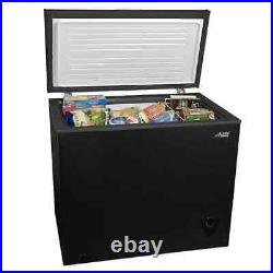 Chest Deep Freezer 7 Cu Ft Frozen Food Storage Ice Fridge With Basket, Black New