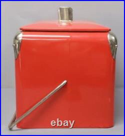 Coca-Cola 2001 Metal Ice Box/Cooler with Bottle Opener