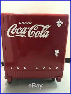 Coca-Cola Coke Cooler Ice Store Soda Pop Metal Coke Antique Vintage USA