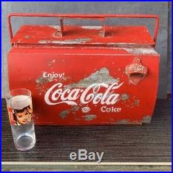 Coca Cola Coke Cooler Metal CLASSIC CAR Vintage VW Campervan Retro Advertising