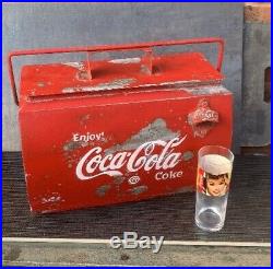 Coca Cola Coke Cooler Metal CLASSIC CAR Vintage VW Campervan Retro Advertising
