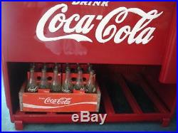 Coca Cola Cooler Ice Store Soda Pop Metal Coke Antique Westinghouse Bottles USA