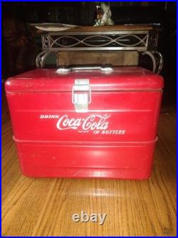 Coca Cola Cooler Vintage Metal Coke Rare Coca Cola Cooler Vintage Metal Coke Rare