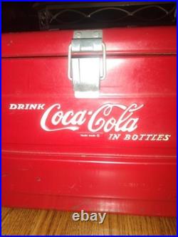 Coca Cola Cooler Vintage Metal Coke Rare Coca Cola Cooler Vintage Metal Coke Rare