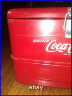 Coca Cola Cooler Vintage Metal Coke Rare Coca Cola Cooler Vintage Metal Coke Rare