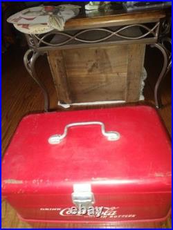 Coca Cola Cooler Vintage Metal Coke Rare Coca Cola Cooler Vintage Metal Coke Rare