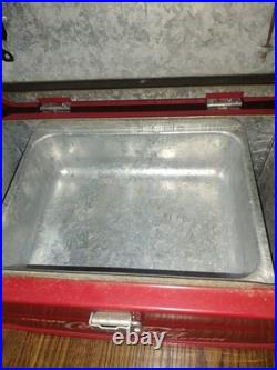 Coca Cola Cooler Vintage Metal Coke Rare Coca Cola Cooler Vintage Metal Coke Rare