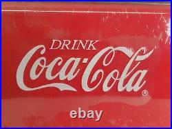 Coca-Cola Gearbox Ice Chest Vintage Red Bottle Opener Metal NEW NEVER USED L@@K