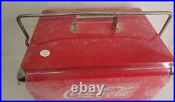 Coca-Cola Gearbox Ice Chest Vintage Red Bottle Opener Metal NEW NEVER USED L@@K