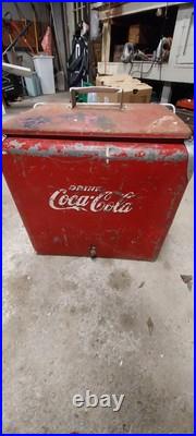 Coca Cola Ice Box Vintage Metal Chest Coca Cola Ice Box Vintage Metal Chest