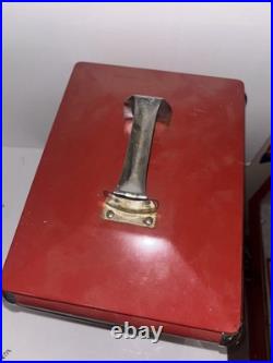 Coca-Cola Red Metal Ice Chest