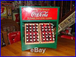 Coca cola metal cooler 18 x16 x 12