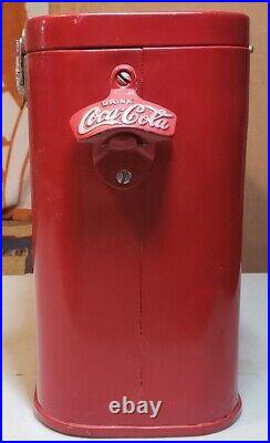 Coke Coca Cola Metal Cooler Chest